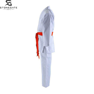 Ensemble d'uniformes de karaté personnalisés avec logo pour adultes, en tissu mélange coton, confort d'entraînement, fournisseur d'usine en gros 2026 - Product Image 2