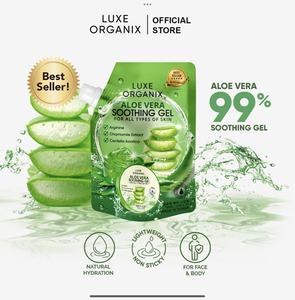 Gel Corporal de Aloe Vera - Hidratante y Refrescante, Natural, Vegano, Orgánico, 500 ml - Product Image 4