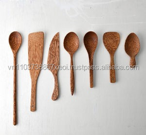 ช้อนเปลือกมะพร้าวพรีเมียม – ธรรมชาติ ใช้ซ้ำได้ เป็นมิตรกับสิ่งแวดล้อม และเป็นอุปกรณ์ครัวที่ยั่งยืน // Mr.Tom - Product Image 2