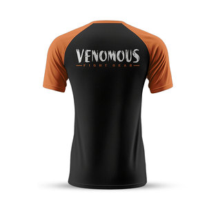 Camisetas Venomous Fight Gear Unisex de Corte Regular con Cuello en V, 100% Algodón, Tela de Lona, Impresión Personalizada, Secado Rápido, Ecológicas - Product Image 3
