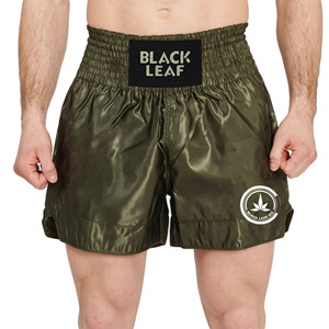 Shorts de boxe Muay Thai personnalisés OEM, vêtements de combat haut de gamme avec logo d'équipe personnalisé pour les salles de sport et les clubs - Product Image 1