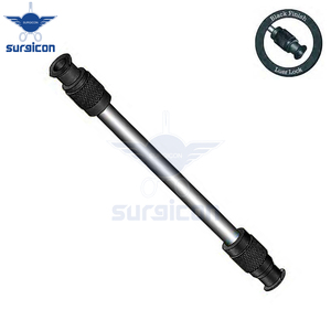 Adaptador de Transferencia Luer Lock de 4.5 cm / 1-3/4 Pulgadas de Largo, 4 mm de Diámetro, Acabado Negro, Acero Inoxidable, Cirugía Plástica, Quirúrgico, Médico - Product Image 3