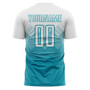 เสื้อฟุตบอลระบายอากาศได้ดี ผลิตจากผ้าแห้งเร็ว เหมาะสำหรับการเล่นกลางแจ้ง พร้อมผิวสัมผัสเรียบเนียน - Product Image 3