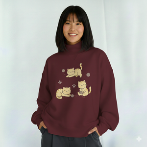 Women <b>Mock</b> <b>Neck</b> <b>Top</b> Cozy Long Sleeve OEM ODM Trendy Street Style Winter Apparel - Product Image 1