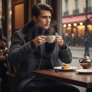Manteau d'hiver en laine durable pour homme, chaud, élégant et respirant, avec options personnalisables, service OEM, fournisseur en gros - Product Image 5