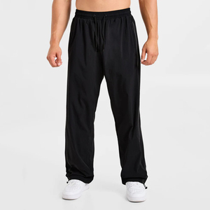 New Arrival <b>Track</b> <b>Pants</b> Wholesale Custom logo Men's Elastic Waist Drawstring Casual <b>Pants</b> Joggers With Side Stripe At Low Prices - Product Image 1