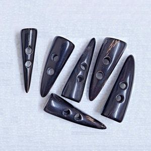 Puntas de Cuerno de Búfalo Natural, Piezas Artesanales Ecológicas de Primera Calidad con Acabado Pulido, Estilo Animal, Forma Natural para Joyería y Decoración - Product Image 5
