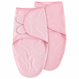 Saco de Dormir Orgánico para Bebé |   Paquete de 2 mantas para recién nacidos |   Envoltura para Dormir 100% Algodón Orgánico |   Ropa de Dormir Ajustable para Bebés - Product Image 1