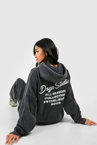 Sudadera con Capucha de Moda 2025 para Mujer, de Alta Calidad, Estilo Urbano, con Estampado Frontal Personalizado, Bordado 3D, Forro Polar Ecológico - Product Image 4
