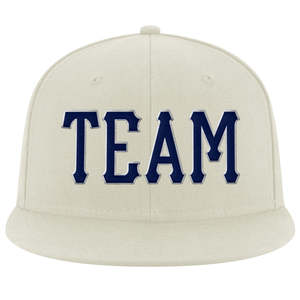 Casquette Trucker Tendance Blanche et Bleu Marine en Maille, 6 Panneaux, Ajustée, Style Baseball Unisexe Décontracté Printemps-Été, Couleur Unie Respirante - Product Image 6