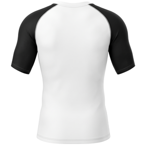 Custom Team <b>Rash</b> <b>Guard</b> Set Men <b>Women</b> Sublimated Logo Name Number Long Sleeve Grappling BJJ Wrestling No Gi Fightwear Uniform Kit - Product Image 3