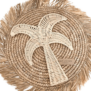 Adhésif mural décoratif en rotin motif palmier mignon – Meilleur prix – Décoration murale pour grandes pièces - Product Image 4
