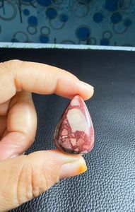 Lot en Gros de Cabochons en Mookite Rose Naturelle Effet Changeant de Couleur, Coupe Poire, 25 Carats, pour Fabrication de Bijoux, Modèle F544 - Product Image 1