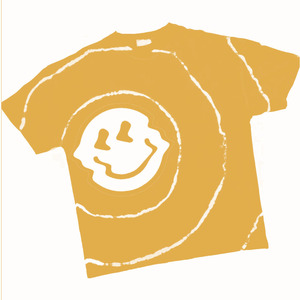 เสื้อยืดคอตตอนซักพิเศษทรงโอเวอร์ไซส์ ยูนิเซ็กส์ แฟชั่นลำลอง ผู้ผลิตเสื้อยืดแฟชั่นลำลอง ทรงปกติ ลายหน้ายิ้ม - Product Image 2