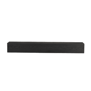 Mensola Galleggiante da Parete in Cedro Rosso Occidentale per Arredamento Casa - 48 Pollici, Stile Caminetto Goffrato - Product Image 6