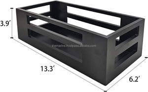 Wholesale Wooden <b>Paper</b> <b>Storage</b> <b>Box</b> Organizer Wooden Tissue Holder for Kitchen Bathroom - Product Image 3