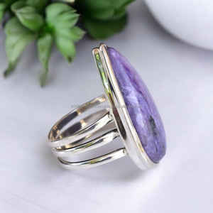 Anillo de plata esterlina sólida 925, regalo único, natural, anillo de piedra curativa, regalo de Navidad, bohemio, anillo Midi de moda delicado de Navajo - Product Image 4
