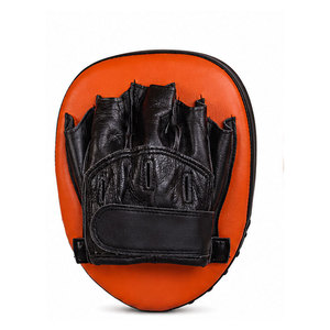 Guantes de Boxeo de Cuero Directo de Fábrica con Cierre Ajustable de Gancho y Bucle para Entrenamiento de Artes Marciales - Product Image 2