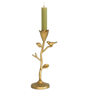 Candelero de Latón Hecho a Mano, Duradero, de Diseño Elegante y Natural, para el Hogar, para Múltiples Ocasiones: Bodas, Pascua, Navidad, San Valentín - Product Image 2