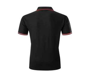 Polo homme grande taille, nouveau design, logo personnalisé, tendance, prix abordable, dernière arrivée, coupe slim. - Product Image 3