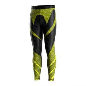 Pantalones Cortos de Compresión Estampados Gris Blanco para Artes Marciales, Pantalones de Entrenamiento para Deportes y Artes Marciales - Product Image 2