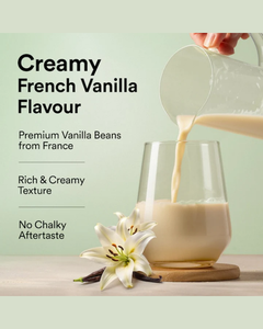 Proteína Vegetal Vegana en Polvo 20–25g de Proteína con BCAA, EAA y Enzimas Digestivas Sabor Vainilla Francesa Caramelo - Product Image 4