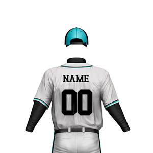 Fast Shipping Low MOQ 100% Polyester Breathable Sports Wear Baseball Uniform Private <b>Label</b> Sets - Product Image 3