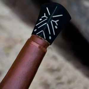 Espadas Personalizadas al por Mayor OEM, Espada Vikinga de Acero al Carbono de Grado Industrial Hecha a Mano de Alta Calidad para Campismo al Aire Libre con Funda - Product Image 3