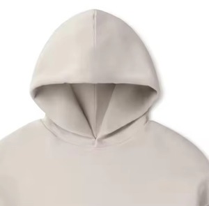 Custom High Quality 100% Cotton 350gsm Heavy <b>Thick</b> Winter Hoodie Custom Embroidery Logo Pullover Hoodies Casual Sweatshirts - Product Image 5