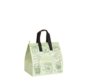 Sacs de livraison de nourriture en tissu non tissé avec logo personnalisé imprimé - Emballage durable et réutilisable pour la livraison de nourriture - Product Image 6