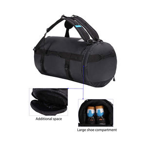 Luxury Custom Logo Waterproof Gym <b>Bag</b> with Shoe Compartment Large Capacity Polyester Sports Duffle Travel Fitness Training - Product Image 4