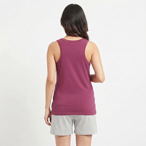 Débardeur de maternité pour femme, col carré, 100 % coton, léger, pour la grossesse et l'allaitement - Product Image 4