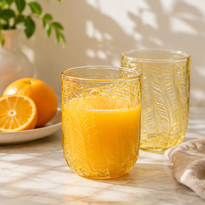 Verres à boire transparents en borosilicate faits à la main de 330 ml, sans plomb, pour whisky, eau, jus, réutilisables, en gros - Product Image 1