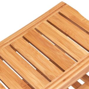 Tabourets de douche pour salle de bain avec étagère de rangement pratique - Product Image 4