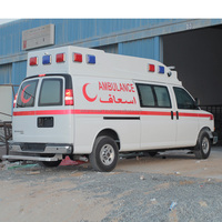 Ambulance neuve de la marque Autozone, transmission automatique, moteur 4.3L, norme d'émission Euro 4, équipement médical personnalisé
