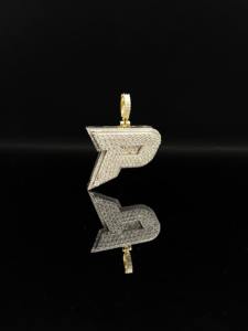 Colgante de Dragón con Diamantes de Imitación Personalizado Ice Legacy, Chapado en Plata Tibetana, con Cristales y Pedrería, Estilo Hiphop, Unisex - Product Image 2