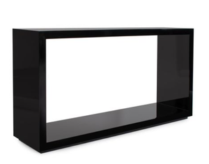 Mesa Consola Cuadrada Moderna y Minimalista con Base de Patas de Madera de Pino/Roble, Fácil de Montar, para Entrada y Pasillo - Product Image 2