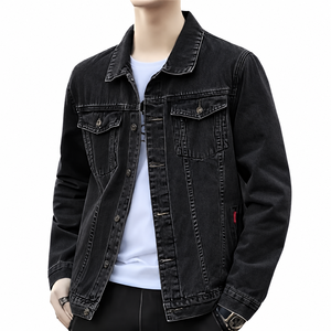 MKB - Conjunto de Ropa para Hombre, Chaqueta Vaquera Personalizada con Estampado Desgastado, Pantalones Vaqueros, Cómodos, Venta Caliente - Product Image 5