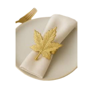 Wholesale Luxury Metal Christmas Tree Napkin Rings Silver Plated Hollow Out Serviette Holder For Holiday Tableware Decoration - Product Image 4