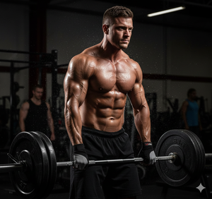 Guantes de gimnasio para entrenamiento pesado, guantes de gimnasio de medio dedo, guantes con soporte para muñeca, guantes transpirables para levantamiento de pesas de alta resistencia, unisex - Product Image 3