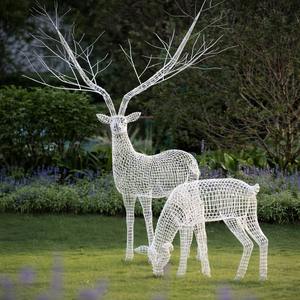 Estatua de Animal de Hierro Multicolor Hecha a Mano de Lujo |   Escultura de Jardín Pintada a Mano por un Artesano |   Ecológico, Resistente a la Intemperie y de Primera Calidad - Product Image 3