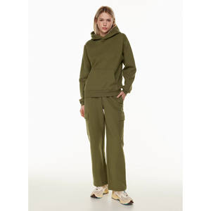 Pantalones Cargo de Forro Polar Personalizados para Mujer, Ropa Urbana Ecológica, Antiarrugas, con Bolsillos Laterales, Transpirables, de Secado Rápido, con Cordón Ajustable - Product Image 1