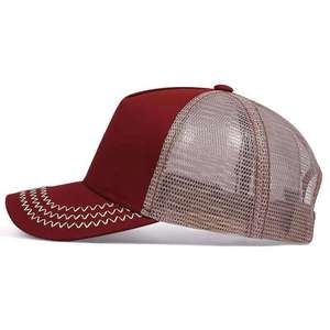 Gorra Trucker de Espuma Personalizada con Malla Trasera Ajustable, Gorra Snapback con Protección Solar, Gorras Deportivas Casuales para Correr y Béisbol, Proveedor - Product Image 5