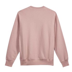 เสื้อสเวตเชิ้ตคอกลมสีชมพูอมเทา ผ้าฝ้ายพรีเมียม แขนยาว สวมใส่สบาย เหมาะสำหรับทุกวัน - Product Image 2
