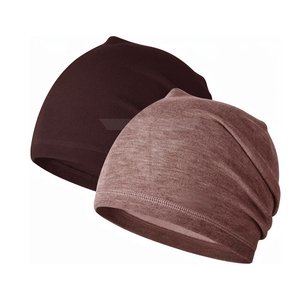 Gorro de Invierno Tejido Personalizado con Logotipo, Unisex, Vintage, Cálido, de Poliéster que Brilla en la Oscuridad, con Patrón Sólido y Tejido Común - Product Image 1