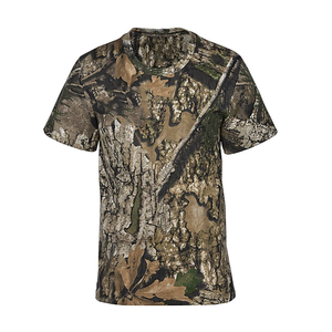 เสื้อยืดแขนสั้นลายพรางสำหรับผู้ชาย ผ้าโพลีเอสเตอร์ระบายอากาศได้ดี เหมาะสำหรับการล่าสัตว์ เสื้อผ้าสำหรับฤดูร้อน กิจกรรมกลางแจ้ง ตั้งแคมป์ และกิจกรรมอื่นๆ - Product Image 3