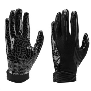 Gants de football américain de niveau professionnel, haute adhérence pour les receveurs et ajustement flexible en spandex pour les joueurs. - Product Image 1