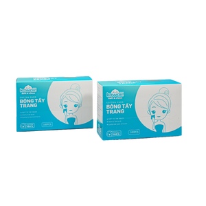 1 Ply Coreless Kawaii Disposable Makeup Remover Wipes <b>Soft</b> Gentle Virgin Wood Pulp Standard <b>Box</b> OEM ODM Supply - Product Image 1