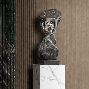 Tác phẩm điêu khắc nghệ thuật bằng nhựa resin, sợi thủy tinh, điêu khắc lớn dùng trang trí nhà cửa, trang trí khách sạn - Product Image 2