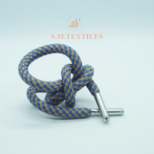 Cordón Redondo Multicolor 100% Poliéster con Puntas Metálicas, Longitud Personalizada, Cordón para Sudadera, Fabricante OEM ODM - Product Image 2